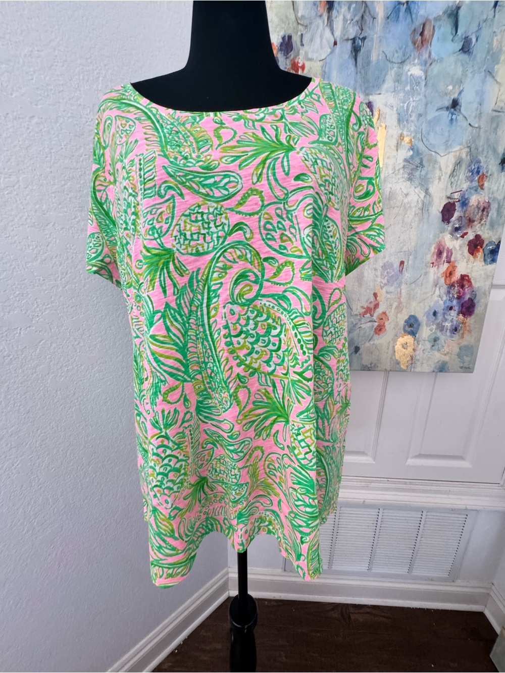 NWT Lilly Pulitzer Sz XXL Mandevilla Baby Fins and Flippers